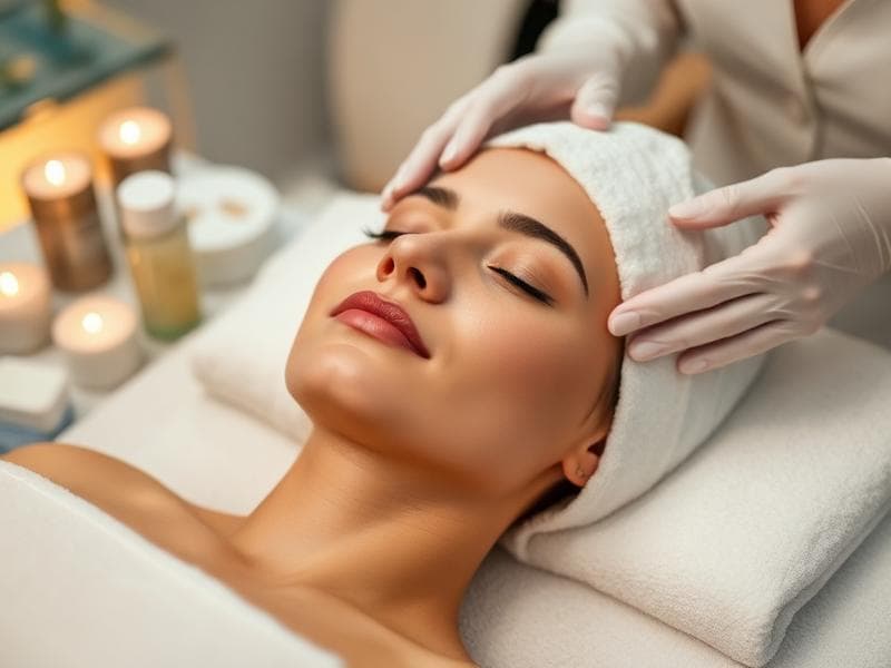 Luxury facial and mobile spa treatment at home in Constantia estate, Cape Town wine valley